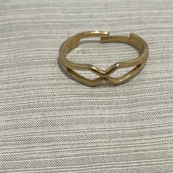 Vintage 50’s Gold Promise Ring - Picture 4 of 6